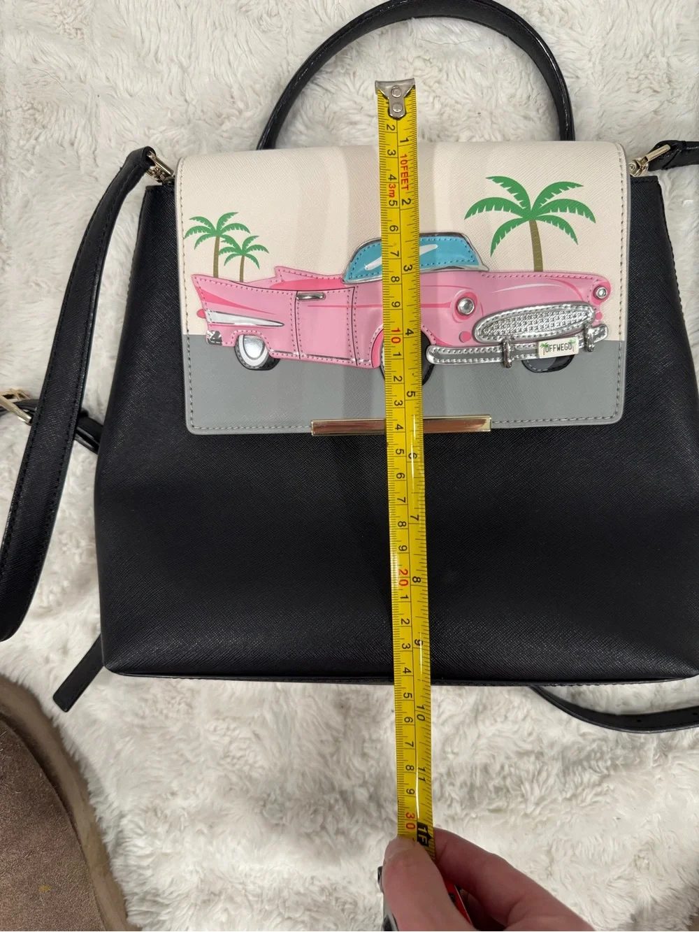 Kate Spade New York Cadillac Convertible Flap Backpack Handbag